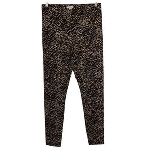 EUC Daily Ritual Leopard Print Pants